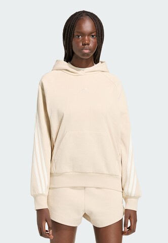 Felpa sportiva di ADIDAS SPORTSWEAR in beige: frontale