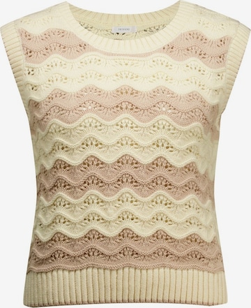 Tops en tricot 'Barrya' Deeluxe en beige : devant