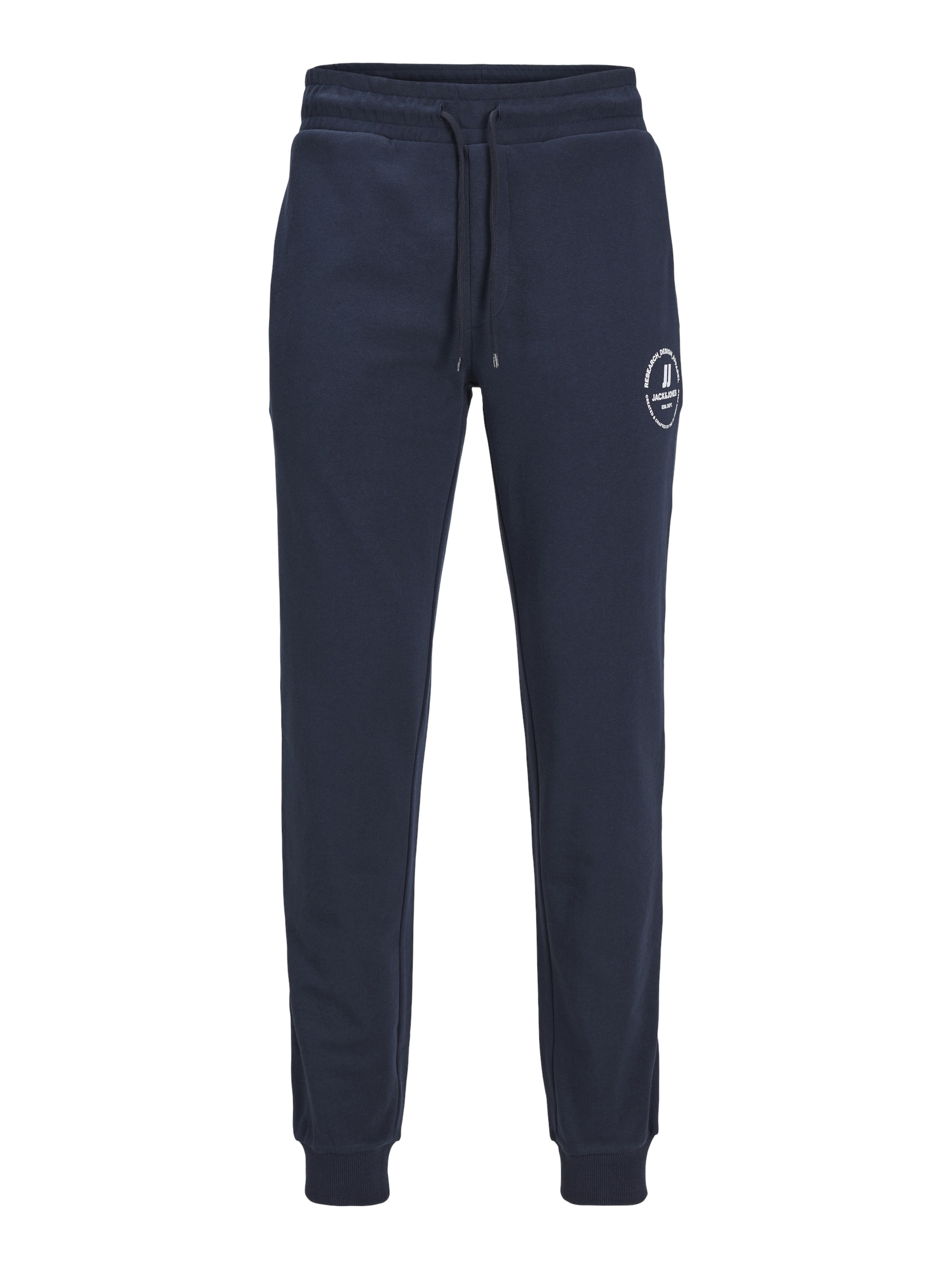 JACK & JONES Ozke Hlače 'JPSTGordon JJSwift' | modra barva