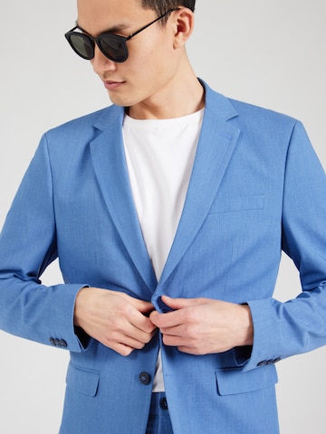 SELECTED HOMME Slim fit Business Blazer 'SLHLiam' in Blue