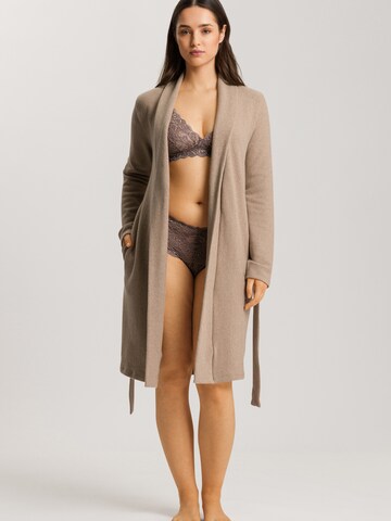 Hanro Dressing gown ' Easy Wear ' in Beige