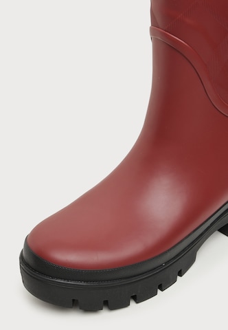 Barbour Rubber boot 'Leighton' in Red