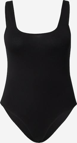 CITA MAASS Shirt body in Zwart: voorkant