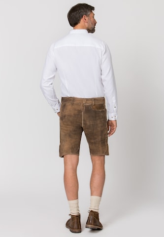 STOCKERPOINT Comfort fit Klederdracht overhemd 'Camillo' in Wit