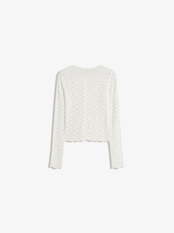 Bershka Bluzka w kolorze biały