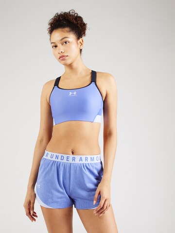 UNDER ARMOUR Bustier Sportmelltartók - lila: elől