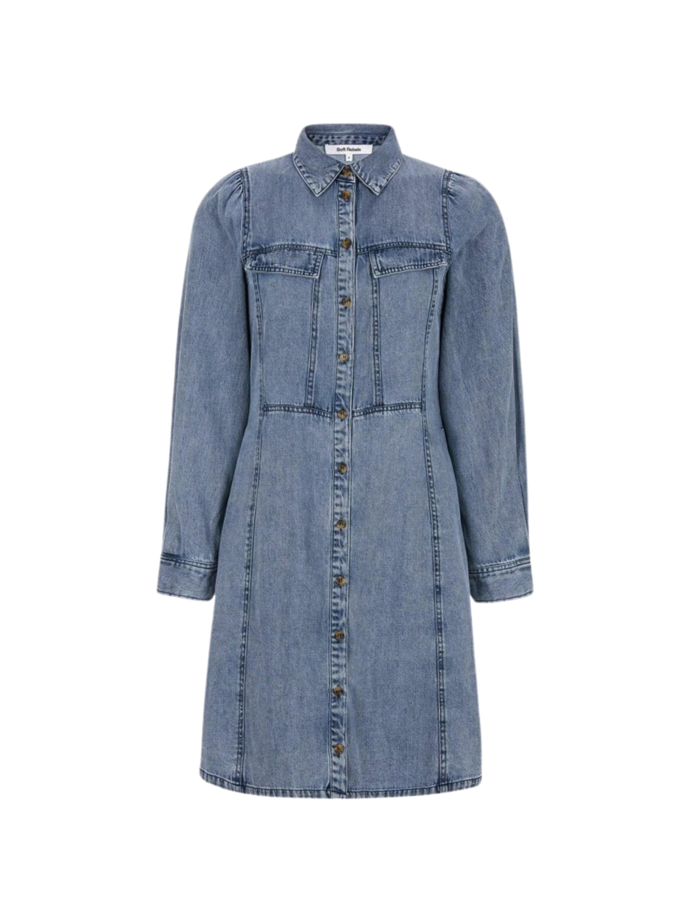 Abito ' SRZora ' di Soft Rebels in blu: frontale