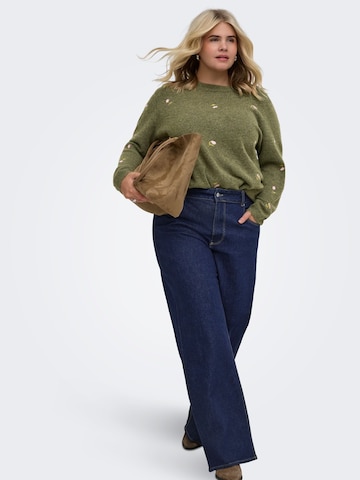 ONLY Carmakoma Loosefit Jeans 'CARJuicy' in Blauw