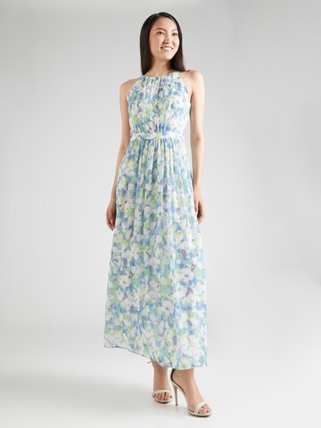 Robe SWING en bleu : devant