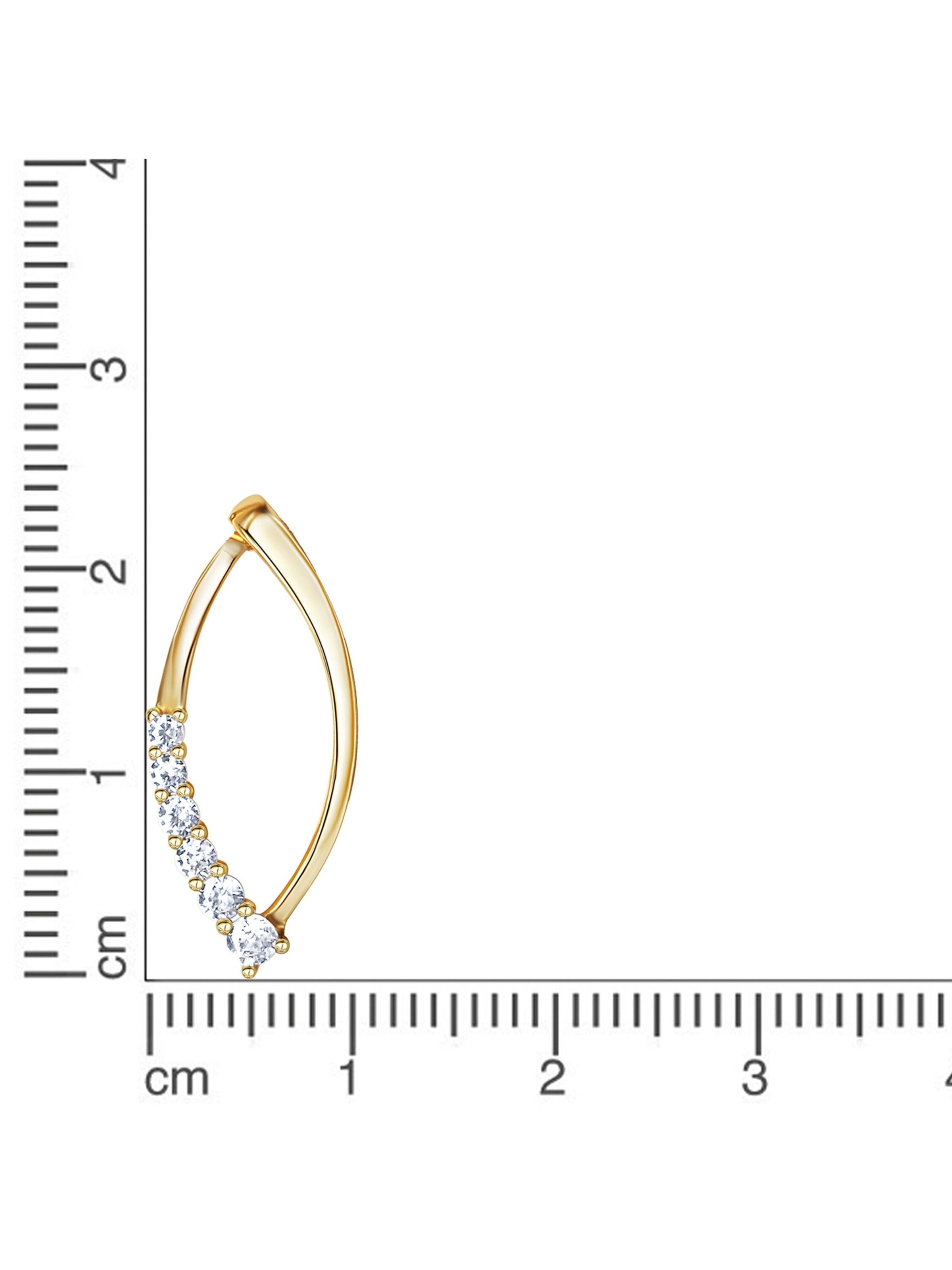Fascination by Ellen K. Pendant in Gold
