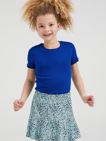 WE Fashion Shirt in Blauw: voorkant