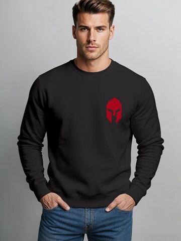 Neverless Sweatshirt 'Sparta 1' in Black