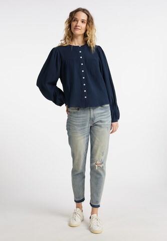 DreiMaster Vintage - Blusa en azul