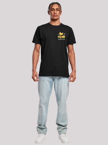 F4NT4STIC Shirt 'Woodstock' in Zwart
