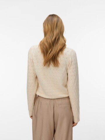 VERO MODA Trui 'VMDoffy' in Beige