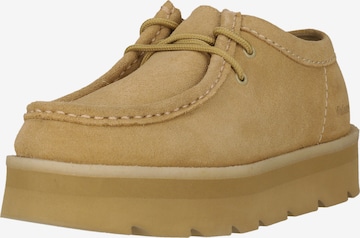 CLARKS Обувь на шнуровке 'Meare Walla' в Коричневый: спереди