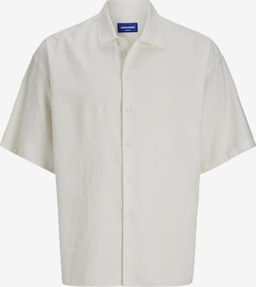 Coupe regular Chemise Jack & Jones Junior en blanc : devant