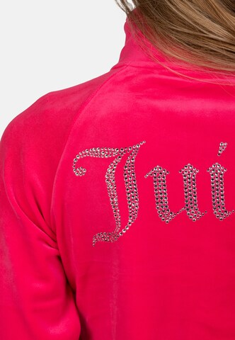 Juicy Couture Zip-Up Hoodie 'Tanya' in Pink