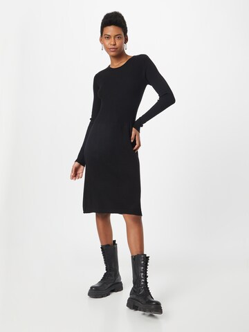 BLUE SEVEN Knitted dress in Black: front