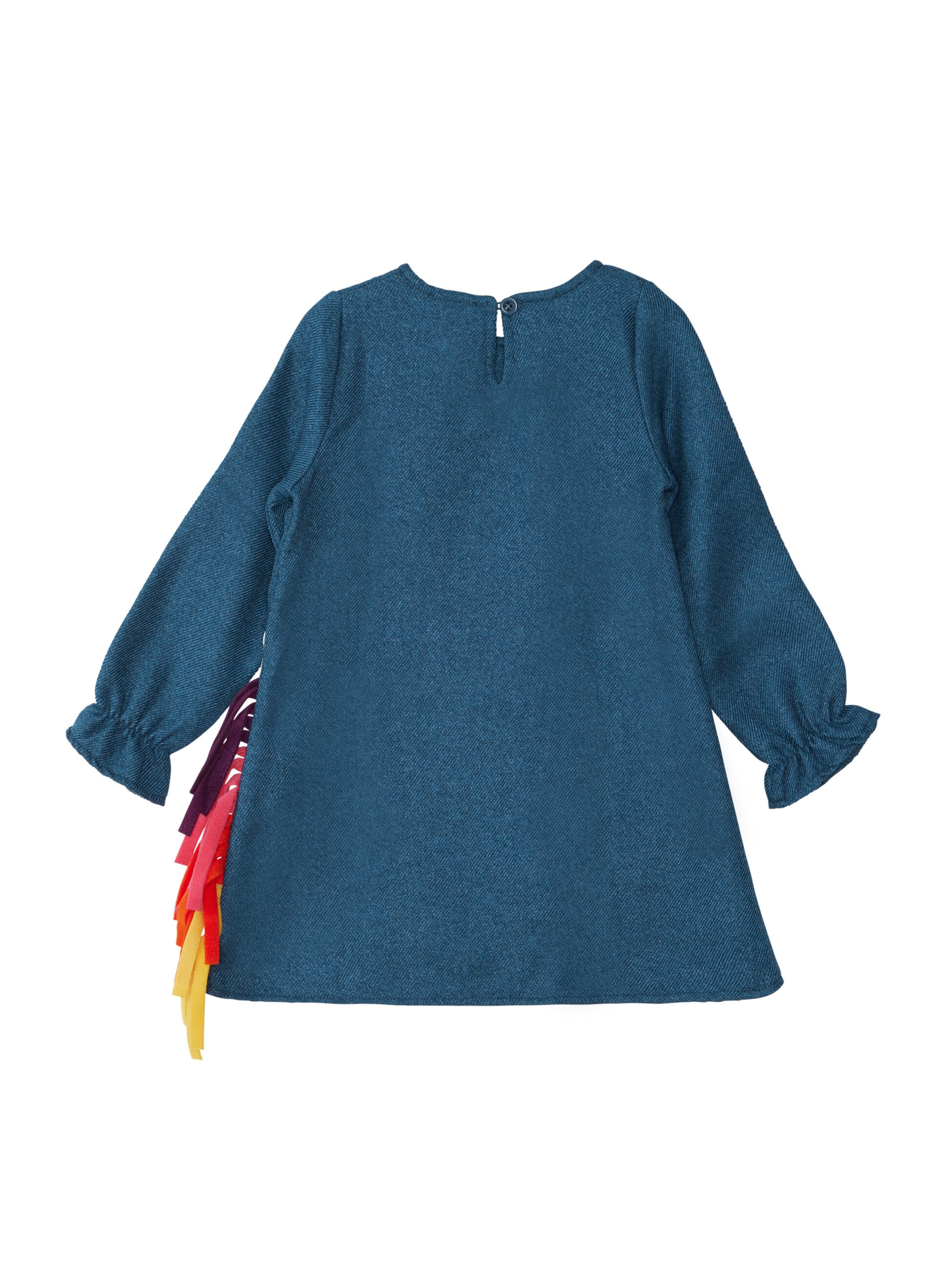 Denokids Kleid 'Colorful Unicorn' in Blau