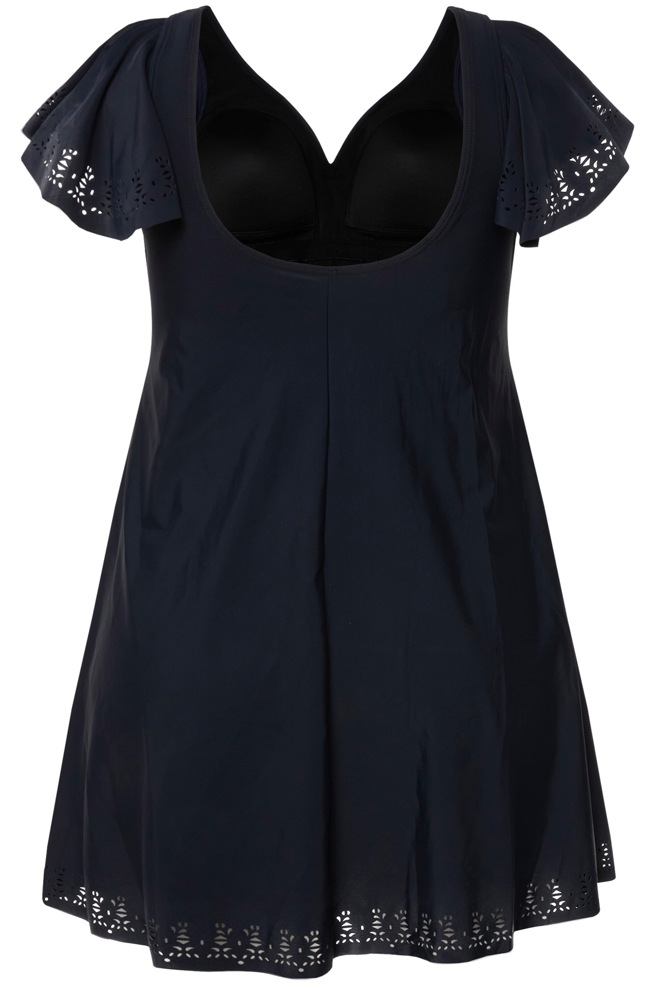 Ulla Popken Купальник-платье 'Alissa' в Синий