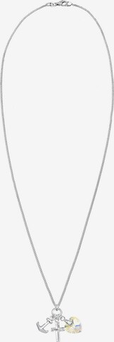 ELLI Necklace 'Anker, Herz, Kreuz, Multipendants' in White