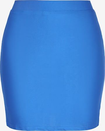 faina - Falda en azul: frente