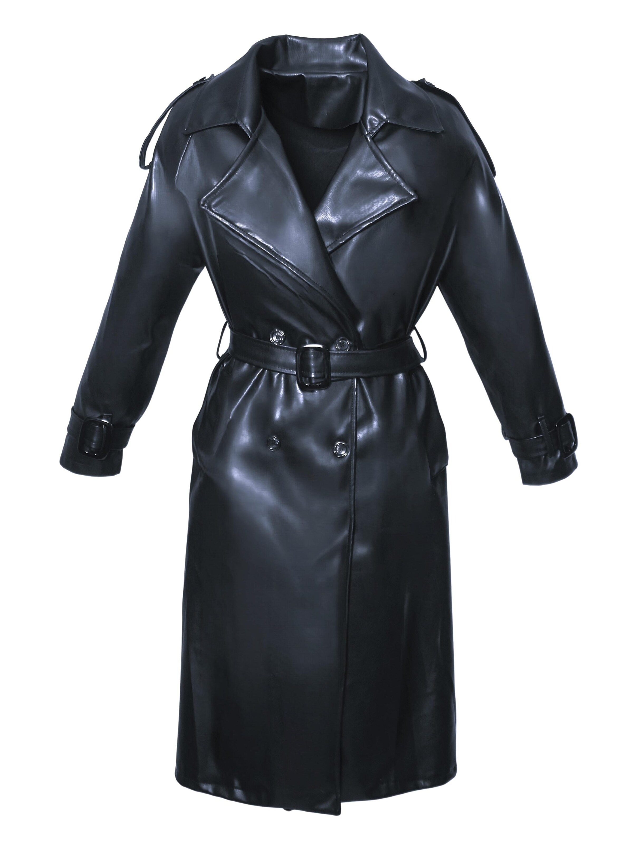 Be  Noble Between-seasons coat in Black: front