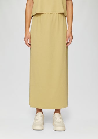 QS Skirt in Yellow: front