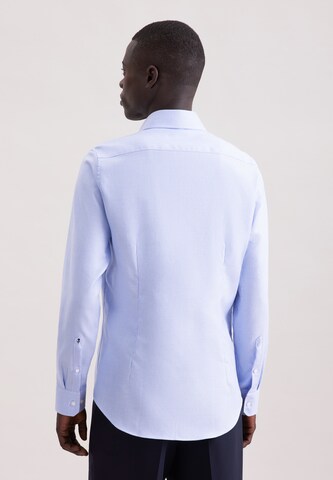 Coupe regular Chemise business 'CLASSIC ESSENTIALS' SEIDENSTICKER en bleu