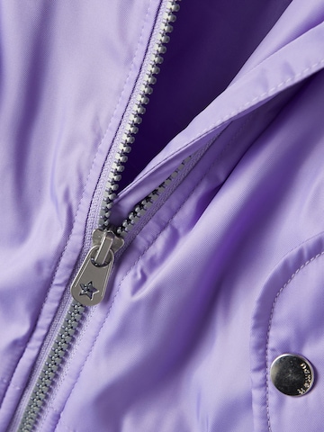 NAME IT Prehodna jakna 'Macasia' | vijolična barva