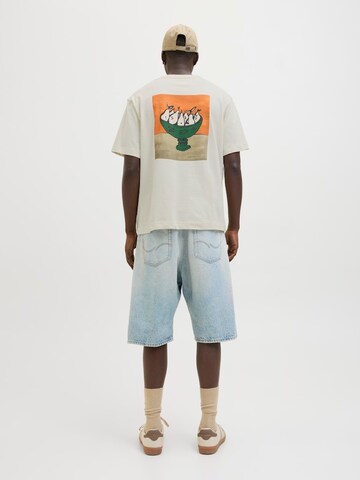 JACK & JONES Футболка 'JORMarrakesh' в Белый