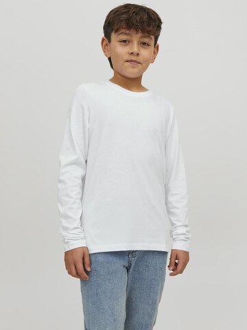 T-Shirt Jack & Jones Junior en blanc : devant