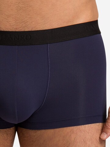 Hanro Boxershorts 'Micro Touch'‌‌‌‌‌‌‌‌‌‌ in Blau