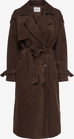 ONLY Between-seasons coat 'ONLGargi' in Brown: front