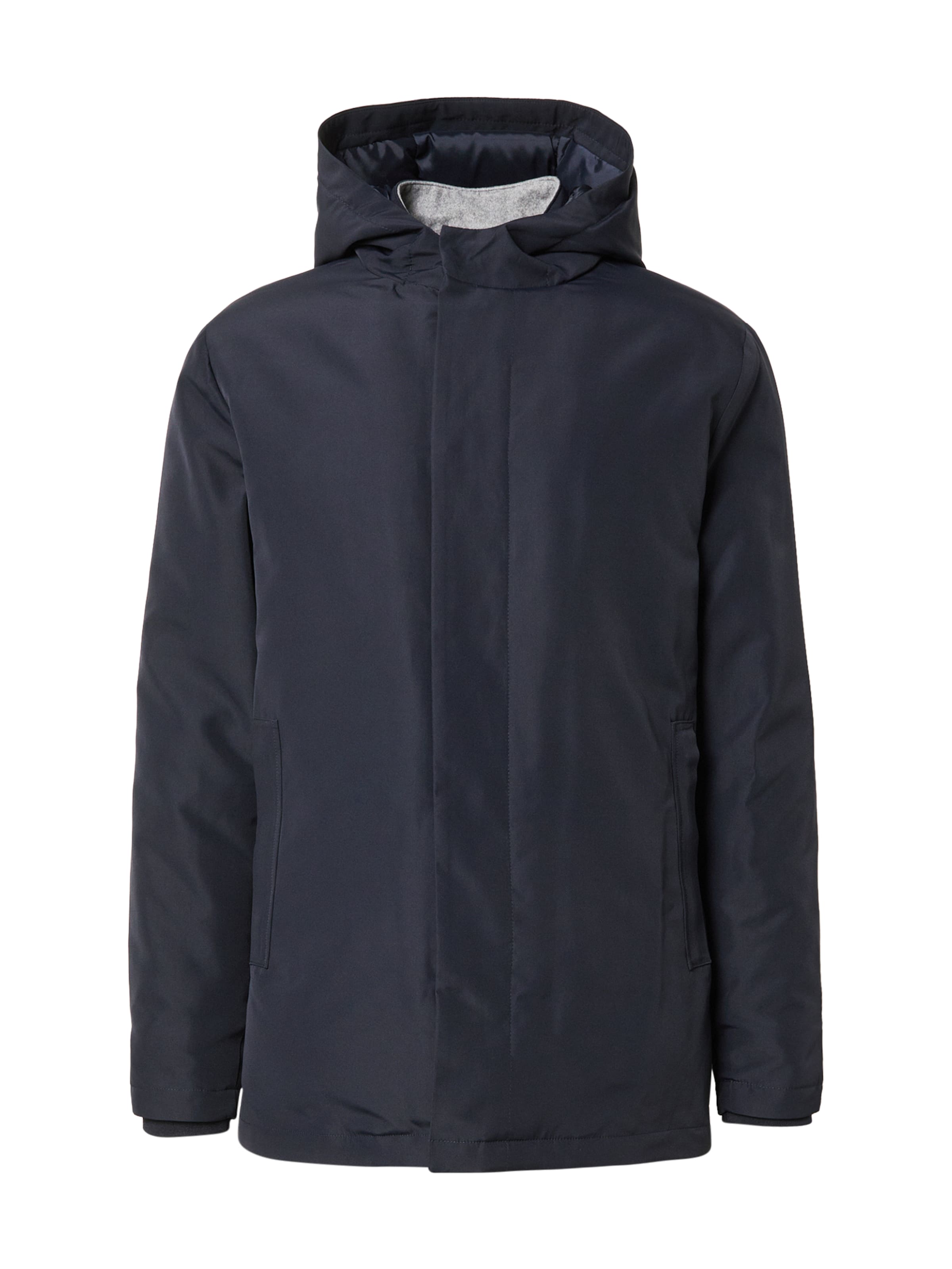 Bruun & Stengade Přechodná bunda 'Otago' – modrá: přední strana