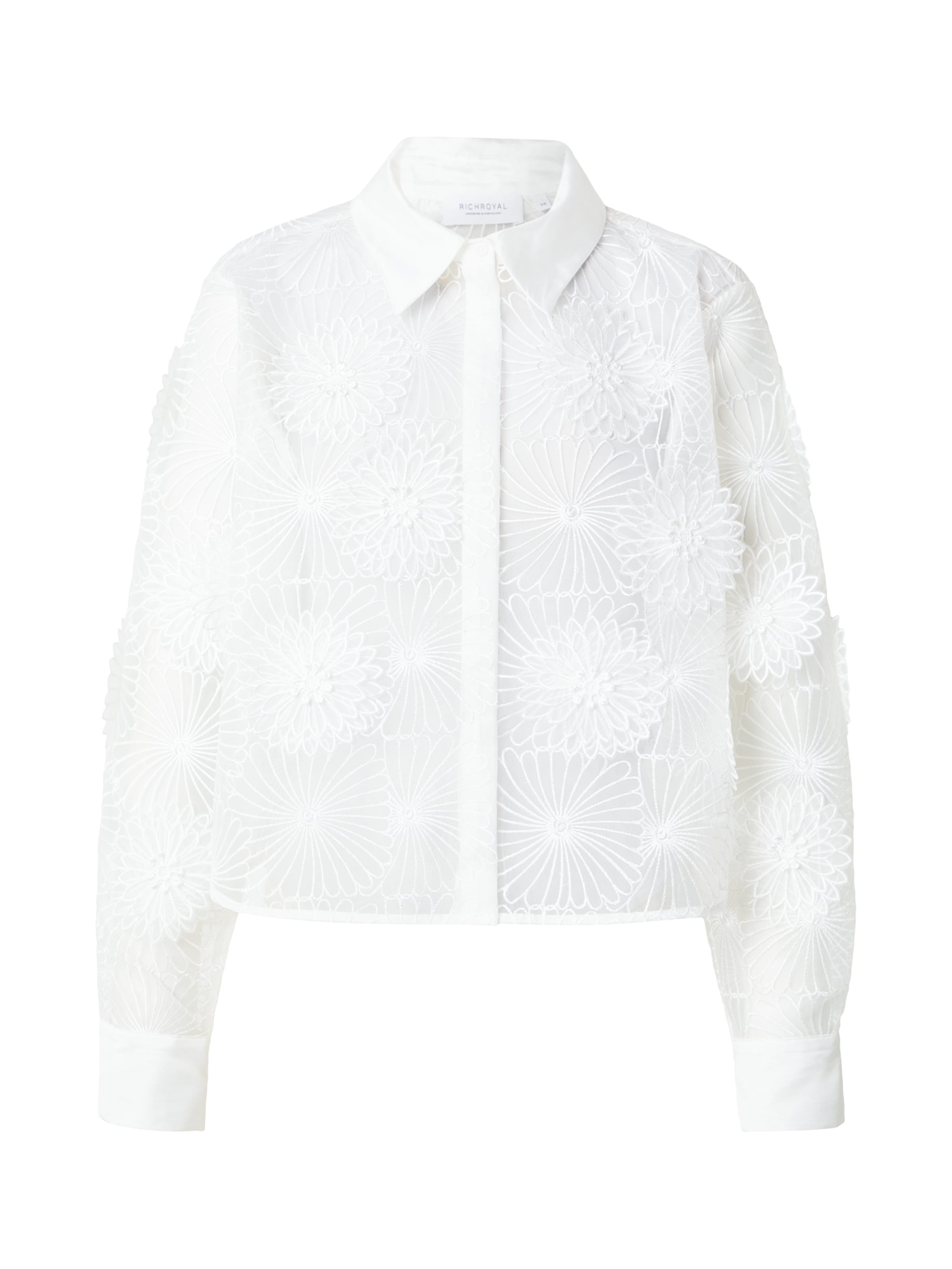 Rich & RoyalBluza - bijela boja: prednji dio