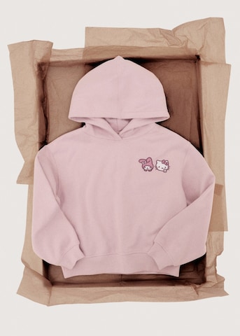 MANGO KIDS Sweatshirt 'Hkpeace' in Pink