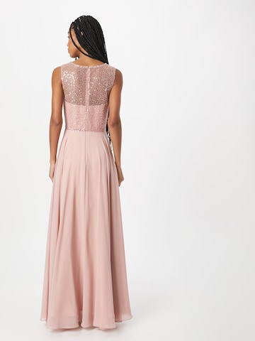 Robe de soirée SWING en rose