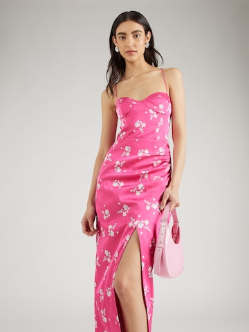Bardot Kleid in Pink