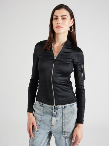 DIESEL Jacke 'OPUN' in Schwarz: Vorderseite