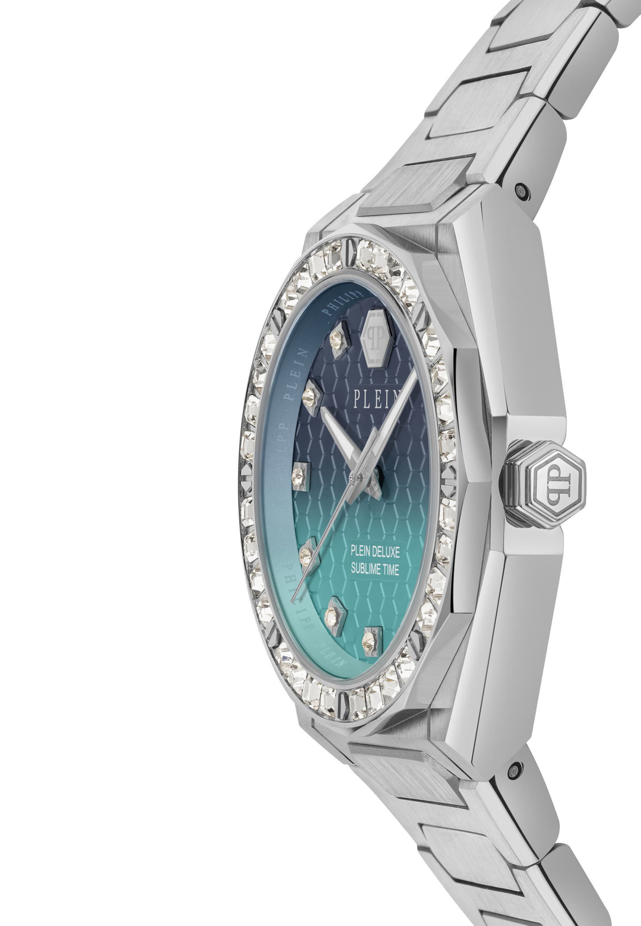 Montre à affichage analogique Philipp Plein Watches en argent