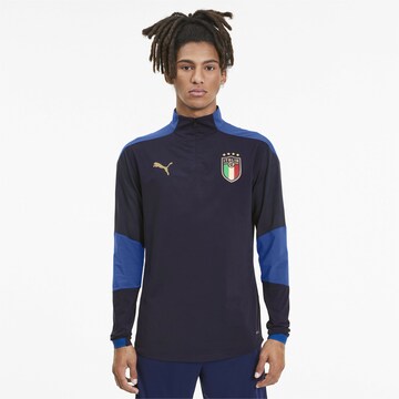 PUMA Sportsweatshirt 'Italia' in Blau: predná strana