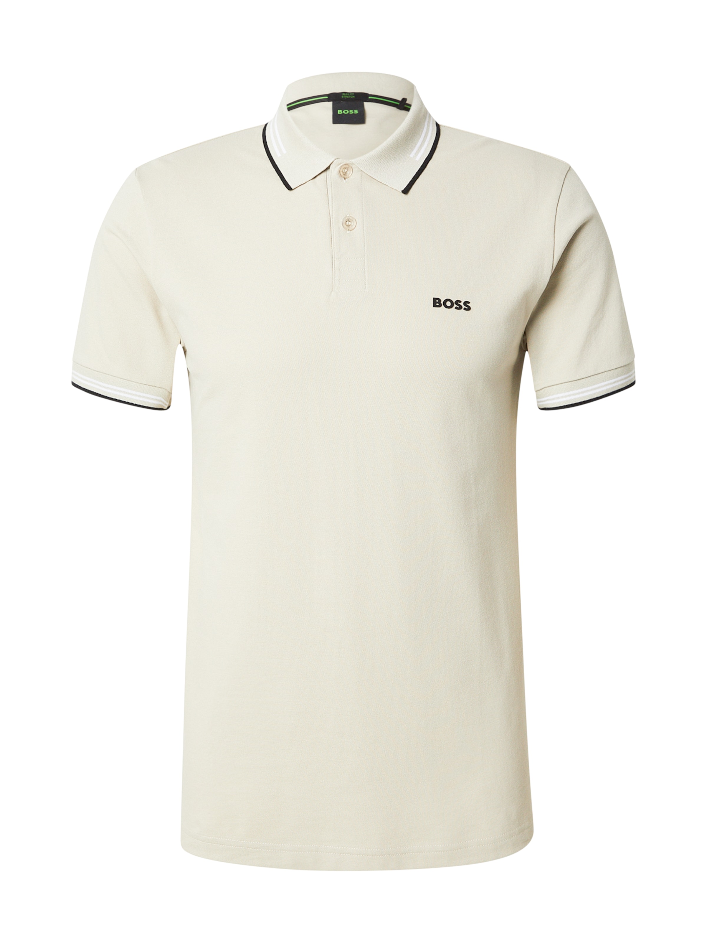 T-Shirt 'Paul' BOSS en beige : devant