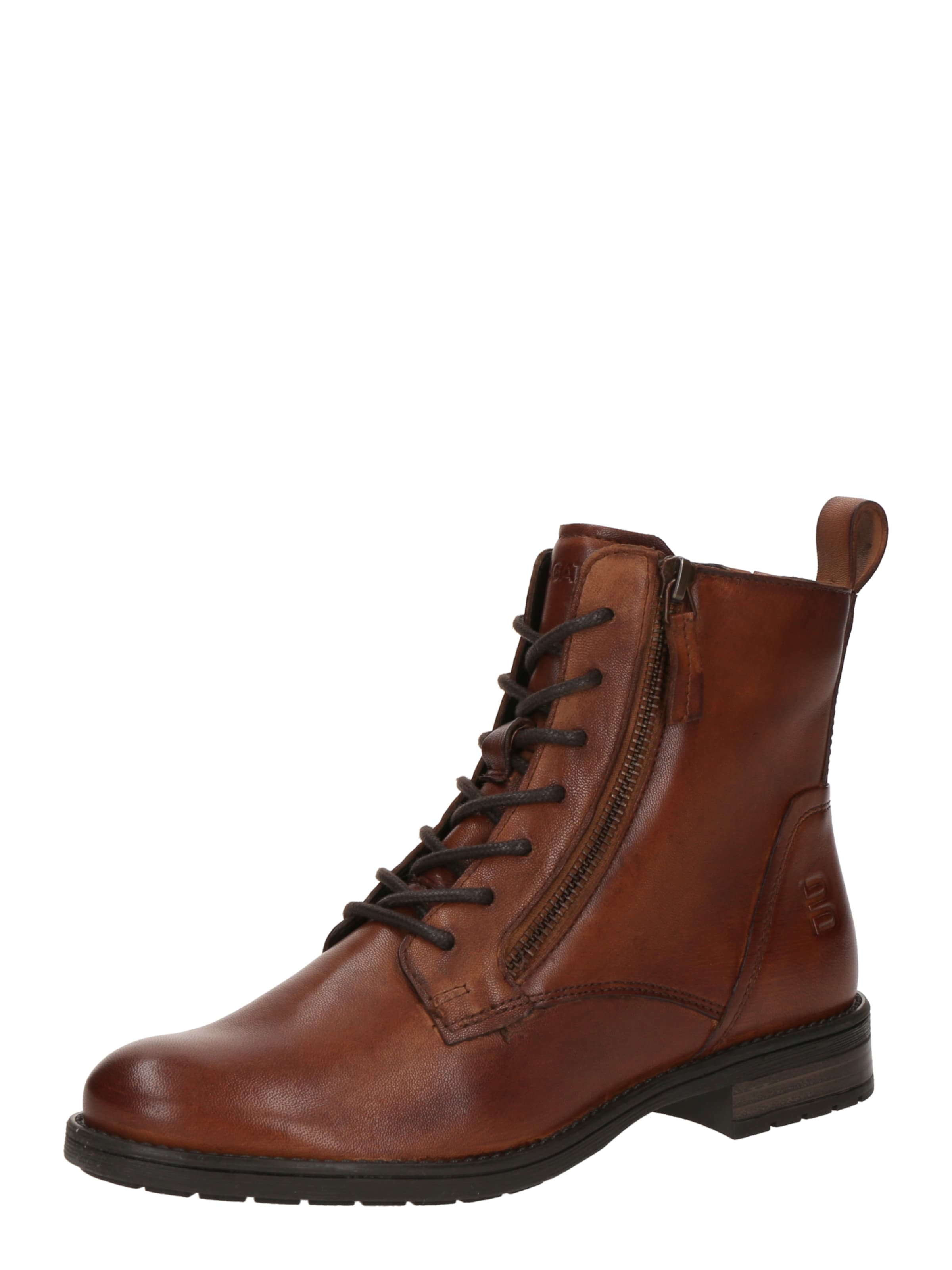 TT. BAGATT Stövlett med snörning i brun: framsida