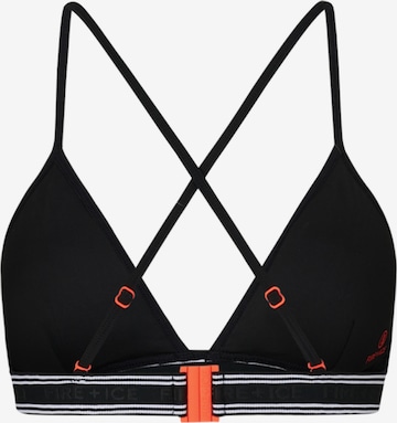 Bogner Fire + Ice Triangle Bikini Top 'Hanka' in Black