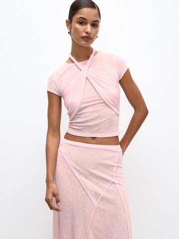 Pull&Bear Skjorte i rosa