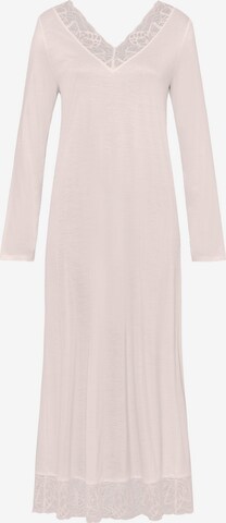 Hanro Nightgown ' Elia ' in Pink: front