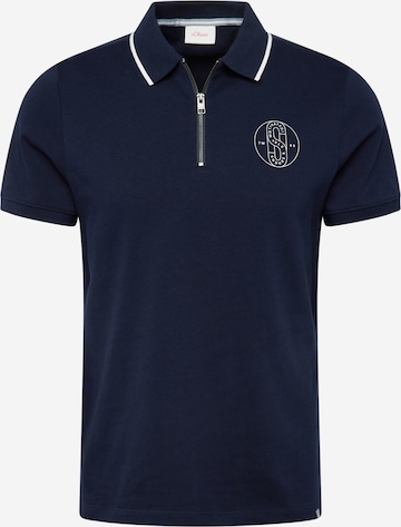 s.Oliver Shirt in Blue: front