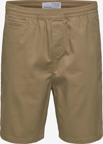 SELECTED HOMME Regular Shorts 'Devon' in Braun: predná strana